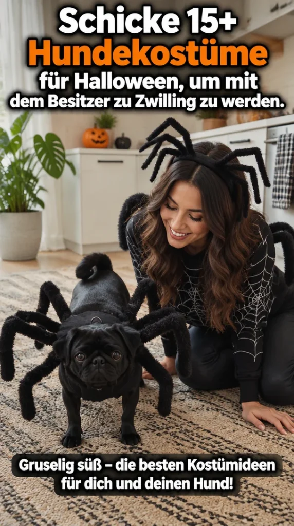 Schicke Hundekostüme für Halloween – perfekt für den Partnerlook mit dem Besitzer