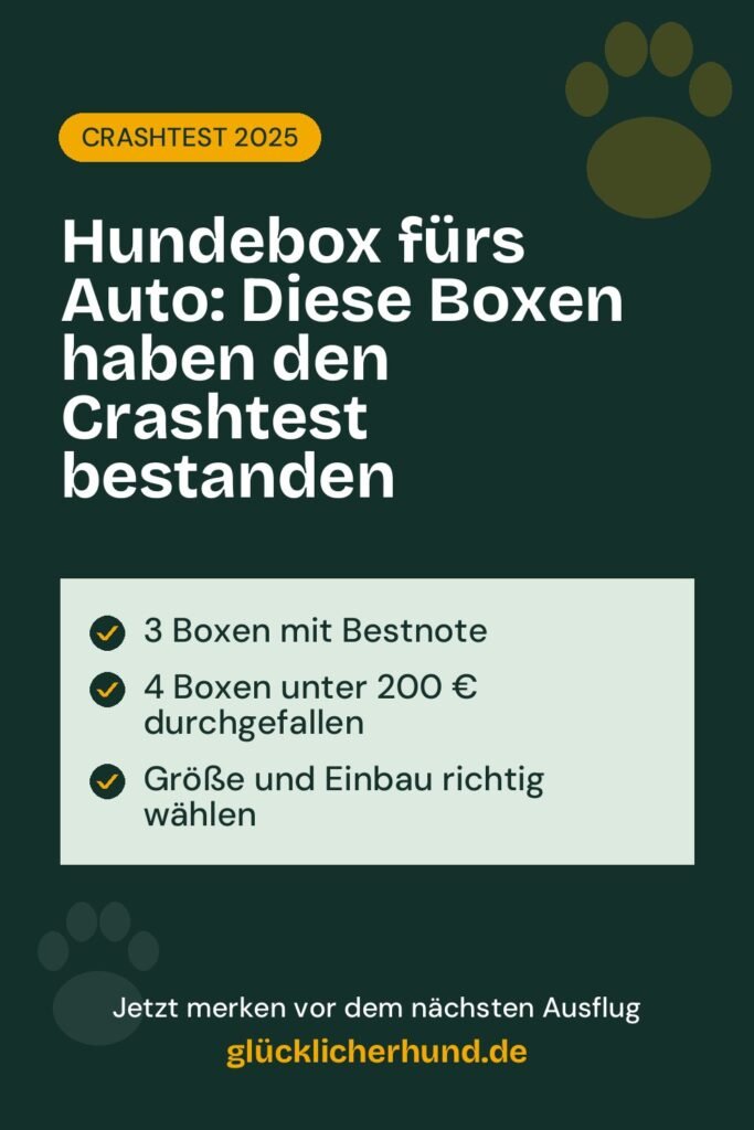Hundebox fürs Auto: Diese Boxen haben den Crashtest bestanden | glücklicherhund.de