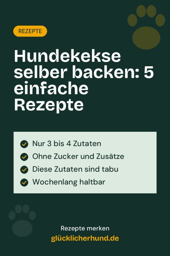 Hundekekse selber backen: 5 einfache Rezepte | glücklicherhund.de